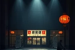 《午夜面包房》凌晨烤箱灯光与刚出炉面包画面